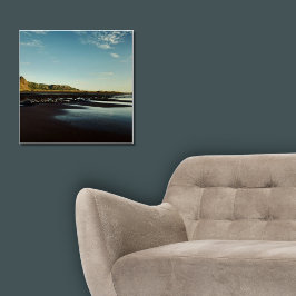 Beauful Karekare Beach Shore Foto Perfect Poster