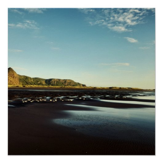 Beauful Karekare Beach Shore Foto Perfect Poster (Voorkant)