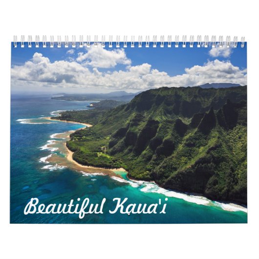 Beauful Kauai Hawaii Kalender (Hoes)