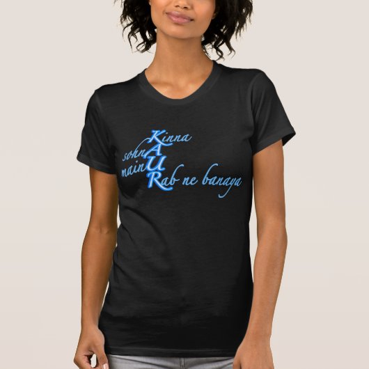 Beauful Kaur T-shirt (Voorkant)