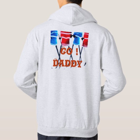 Beauful Kenya Maasai Moran Walking Tall Hoodie (Achterkant)