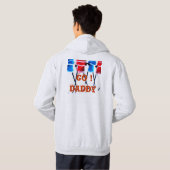 Beauful Kenya Maasai Moran Walking Tall Hoodie (Achterkant volledig)