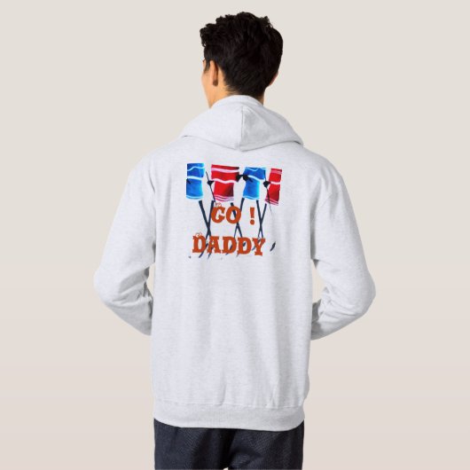 Beauful Kenya Maasai Moran Walking Tall Hoodie (Achterkant volledig)