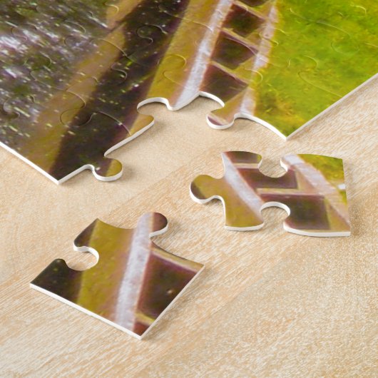 Beauful Keukenhof Park scene, Nederland Legpuzzel (Zijkant)