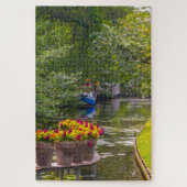 Beauful Keukenhof Park scene, Nederland Legpuzzel (Verticaal)