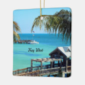 Beauful Key West, Florida Keramisch Ornament (Links)