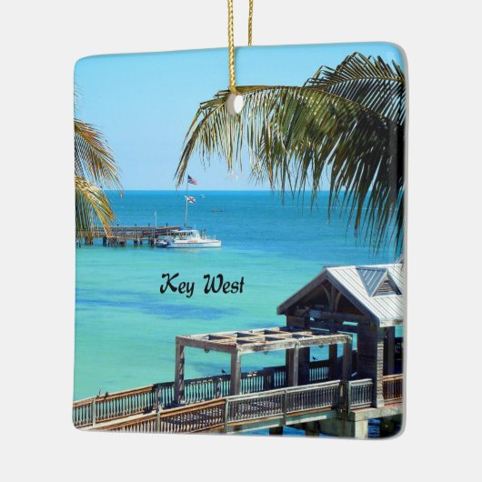 Beauful Key West, Florida Keramisch Ornament (Links)