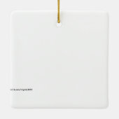 Beauful Key West, Florida Keramisch Ornament (Achterkant)