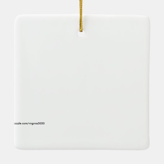 Beauful Key West, Florida Keramisch Ornament (Achterkant)