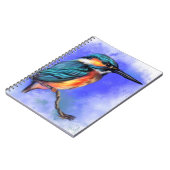 Beauful Kingfisher Bird Notitieboek (Linkerzijde)