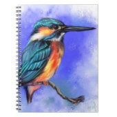 Beauful Kingfisher Bird Notitieboek (Voorkant)