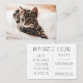 Beauful Kitten Visitekaartje (Voorkant / Achterkant)