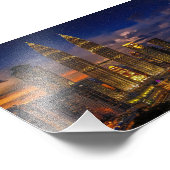 Beauful Kuala Lumpur Petronas Twin Towers Foto Afdruk (Hoek)