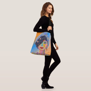 Beauful Kwanzaa Woman Crossbody Tas