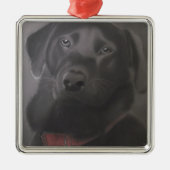 Beauful Labrador Retriever Metalen Ornament (Voorkant)