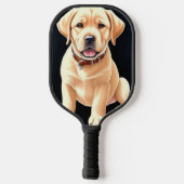 Beauful Labrador Retriever Pickleball Paddle (Achterkant)