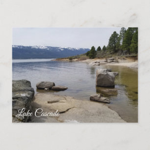 Beauful Lake Cascade Shoreline Briefkaart