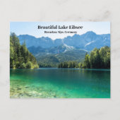 Beauful Lake Eibsee Bavarian Alps Duitsland Briefkaart (Voorkant)