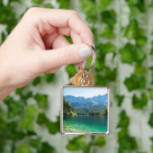 Beauful Lake Eibsee Bavarian Alps Duitsland Sleutelhanger (Hand)