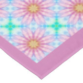 Beauful Lavender Flowers Floral Fractal Design Tafelkleed (Gekanteld)