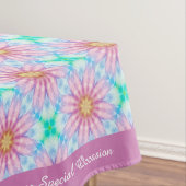 Beauful Lavender Flowers Floral Fractal Design Tafelkleed (Voorbeeld)