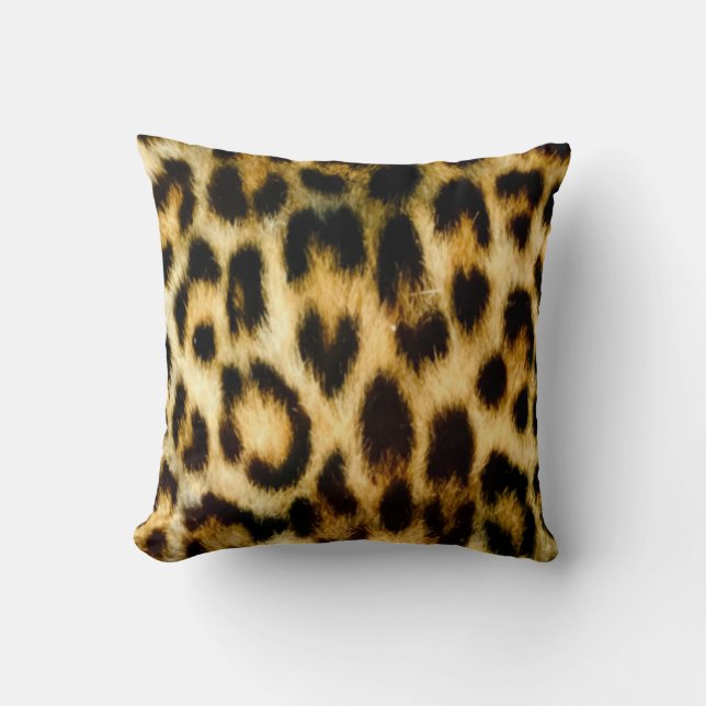 Beauful Leopard skin Cushion Kussen (Voorkant)