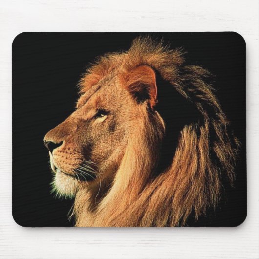 Beauful Lion Mouse Mat Muismat (Voorkant)