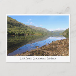 Beauful Loch Leven Uitzicht, Schotland Briefkaart
