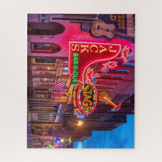 Beauful Lower Downtown Nashville Tennessee Legpuzzel (Verticaal)