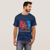 Beauful Lower Downtown Nashville Tennessee T-shirt (Voorkant volledig)