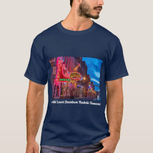 Beauful Lower Downtown Nashville Tennessee T-shirt