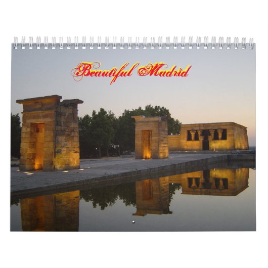 Beauful Madrid Calendar Kalender (Hoes)