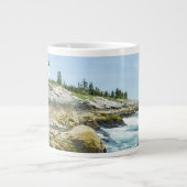 Beauful Maine Coast Acadia Grote Koffiekop (Voorkant)