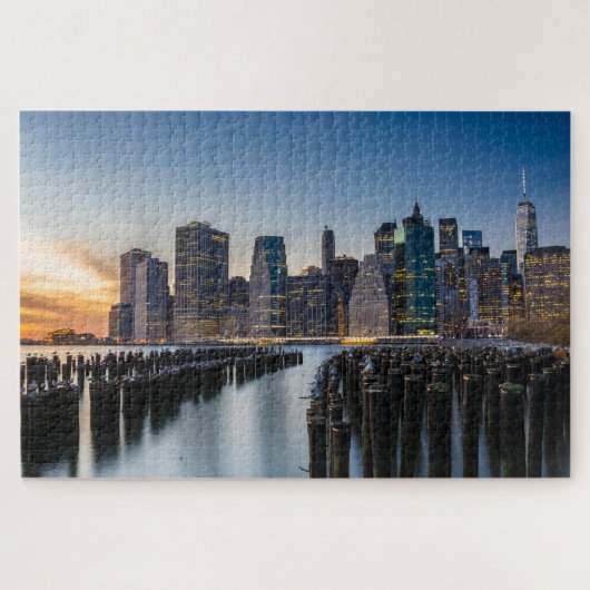 Beauful Manhattan Skyline Legpuzzel (Horizontaal)