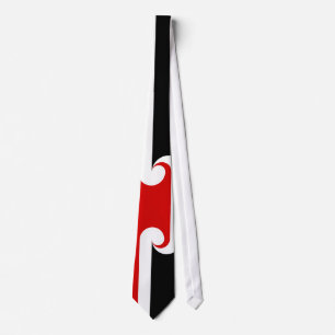 Beauful Maori Flag Stropdas