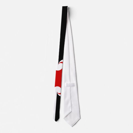 Beauful Maori Flag Stropdas (Achterkant)