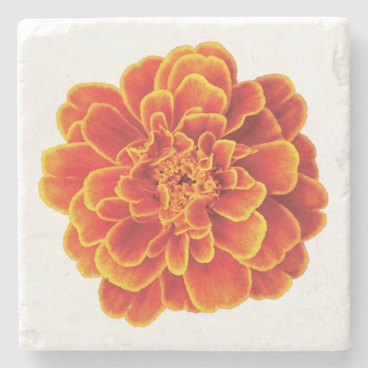 Beauful Marigold Stone Onderzetter (Voorkant)
