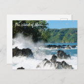 Beauful Maui Coastline Briefkaart (Voorkant / Achterkant)