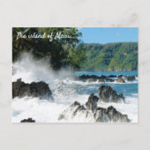 Beauful Maui Coastline Briefkaart (Voorkant)
