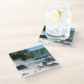 Beauful Maui Coastline Glass Onderzetter (Schuin)