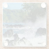 Beauful Maui Coastline Glass Onderzetter (Achterkant)