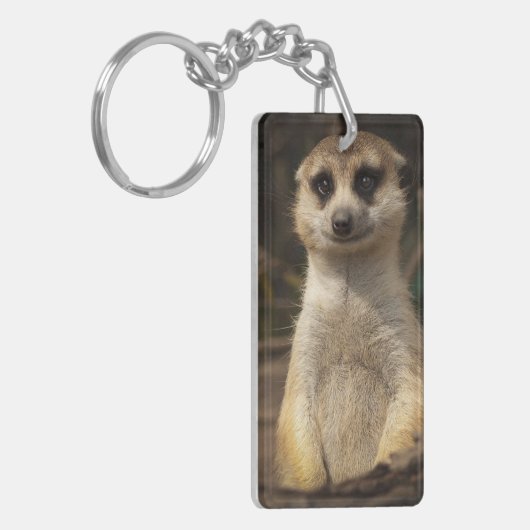 Beauful Meerkat Sleutelhanger (Voorkant Links)