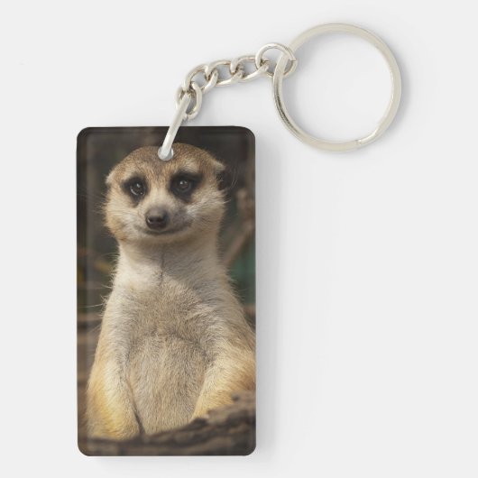 Beauful Meerkat Sleutelhanger (achterkant)