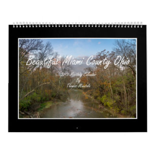 Beauful Miami County Ohio 2018 Maandelijkse kalend Kalender