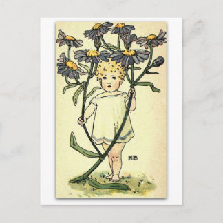 Beauful Michaelmas Daisy van NELLIE BENSON Briefkaart