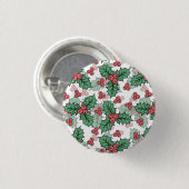 Beauful Mistletoe Beverage Ronde Button 3,2 Cm (Voorkant /achterkant)
