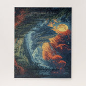 Beauful Mountain Scene Legpuzzel (Verticaal)