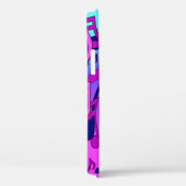 Beauful Music Musical Pattern Pink Paars Aqua Case-Mate iPhone Case (Achterkant / Rechts)