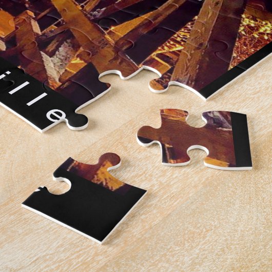 Beauful Naperville - Holiday Lights op Bridge Legpuzzel (Zijkant)