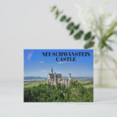 Beauful Neuschwanstein Castle Bavaria Duitsland Briefkaart (Staand voorkant)